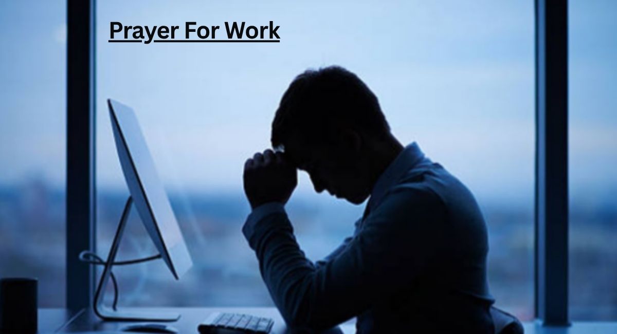 Prayer For Work