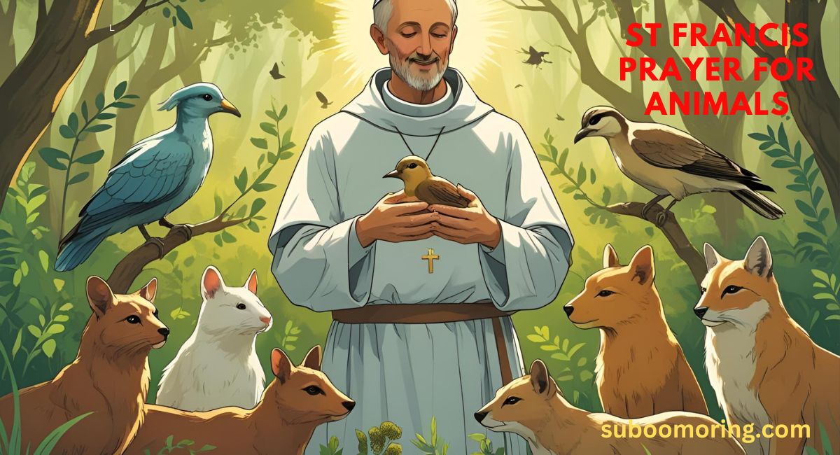 St Francis Prayer For Animals
